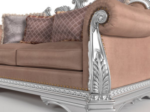Luxury sofa 3D Model