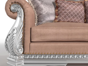 Luxury sofa 3D Model
