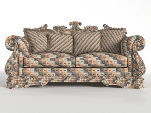 Luxury sofa 3D Model