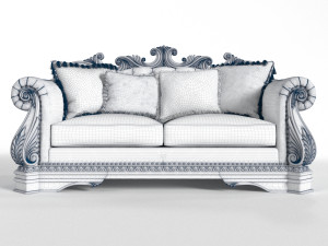 Luxury sofa 3D Model