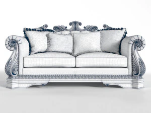 Luxury sofa 3D Model