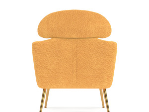 Tillie Upholstered Armchair 3D मॉडल