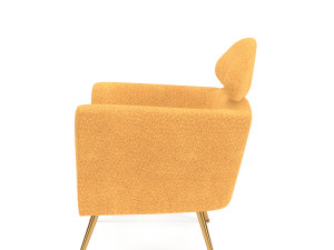 Tillie Upholstered Armchair 3D मॉडल