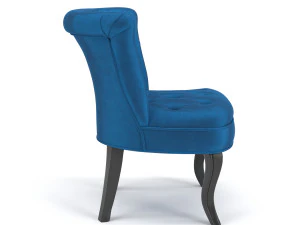 Grenier Upholstered Barrel Chair 3D Model