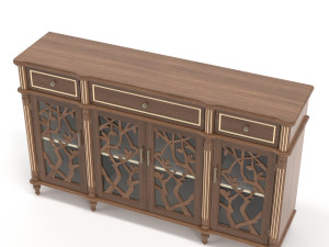 Alfie-Lee 629 Sideboard 3D Model