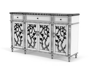 Alfie-Lee 629 Sideboard 3D Model