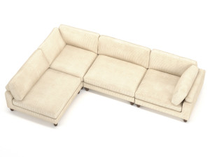 Sectional Sofa 3D मॉडल