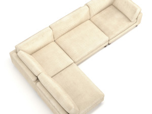 Sectional Sofa 3D मॉडल