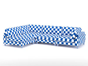 Sectional Sofa 3D Model