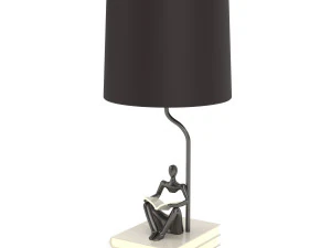 Resin table lamp 3D Model
