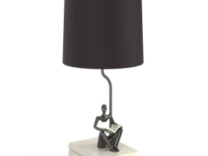 Resin table lamp 3D Model