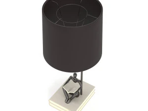 Resin table lamp 3D Model