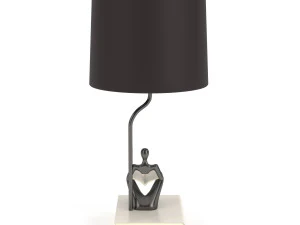 Resin table lamp 3D Model