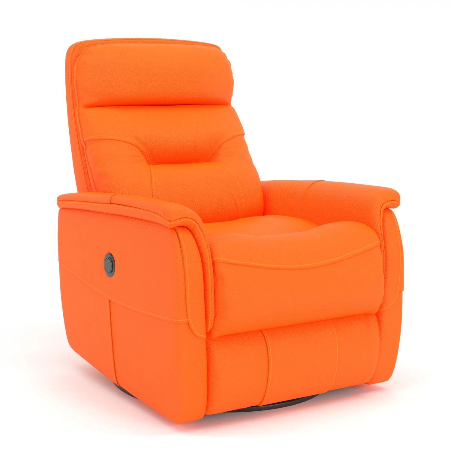 Recliner Chair 3D Model .c4d .max .obj .3ds .fbx .stl .blend