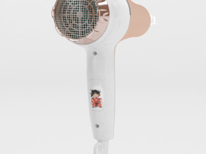 Hair Dryer 3D 模型