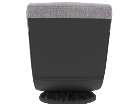 Adjustable floor chair Modello 3D