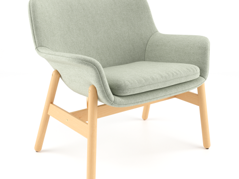 Vedbo Gunnared armchair 3D Model