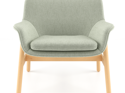Vedbo Gunnared armchair Modello 3D