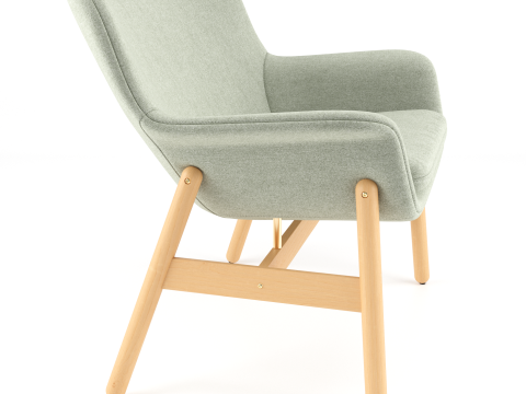 Vedbo Gunnared armchair Modello 3D