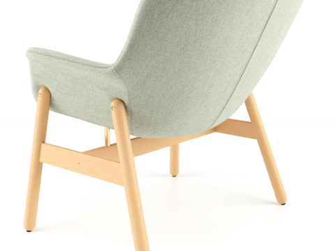 Vedbo Gunnared armchair Modello 3D