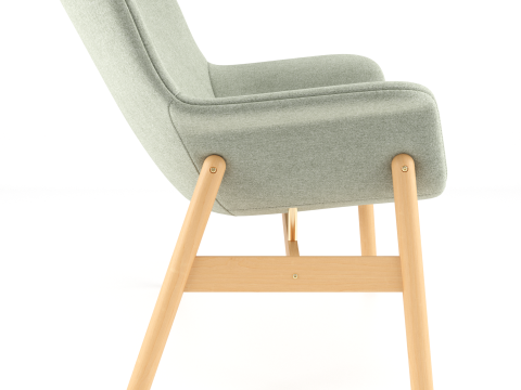 Vedbo Gunnared armchair Modello 3D
