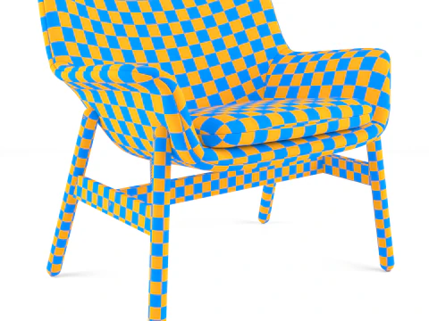 Vedbo Gunnared armchair 3D Model