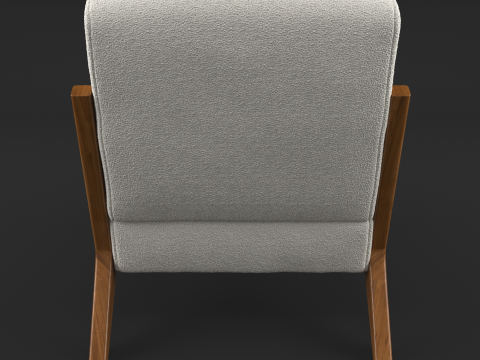 Attic armchair 3D-Modell