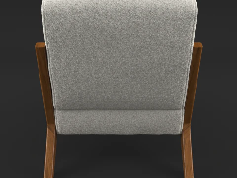 Attic armchair 3D Model