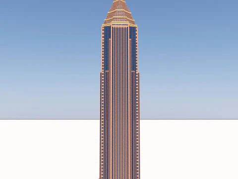 Plaza Bank Amerika Model 3D