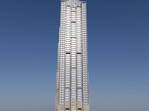 Truist Plaza building 3D Model