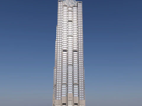 Truist Plaza building 3D Model