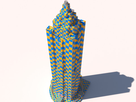 Truist Plaza building 3D Model