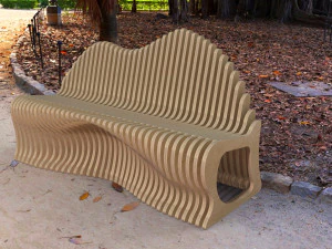 パラメトリックソファ 3Dモデル