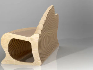 parametric sofa 3D Model