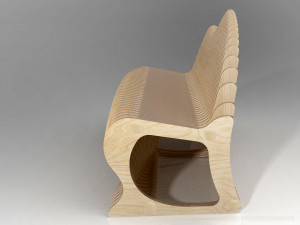 parametric sofa Modèle 3D