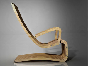 garden armchair 3D Model