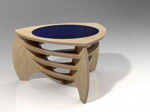 coffee table 3D 模型