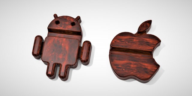 phone holder Model 3D .c4d .max .obj .3ds .fbx .stl .blend 