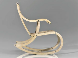rocking chair 3D Model