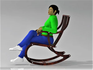 rocking chair 3D Model
