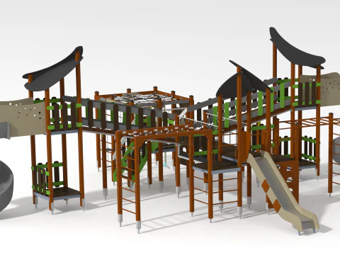 Parque infantil Modelo 3D