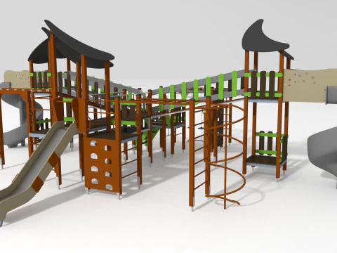 Childrens playground 3D Model
