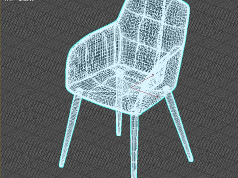 Chair armchair Amsterdam 3D Model