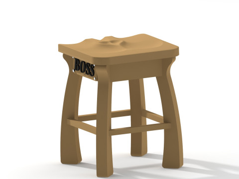 Stool gift 3D Model