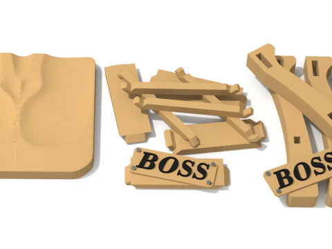 Stool gift 3D Model