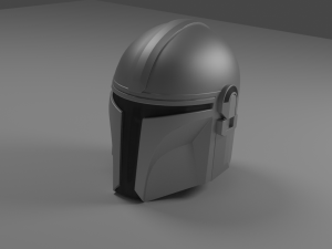 mandalorian helmet 3D Model