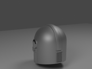 mandalorian helmet Modelo 3D