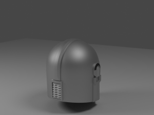 mandalorian helmet Modelo 3D
