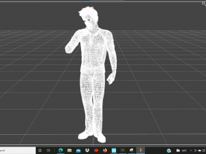 realistic male human rigged model 3D Model