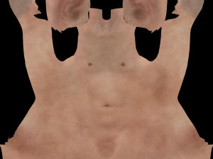 realistic male human rigged model 3D Model